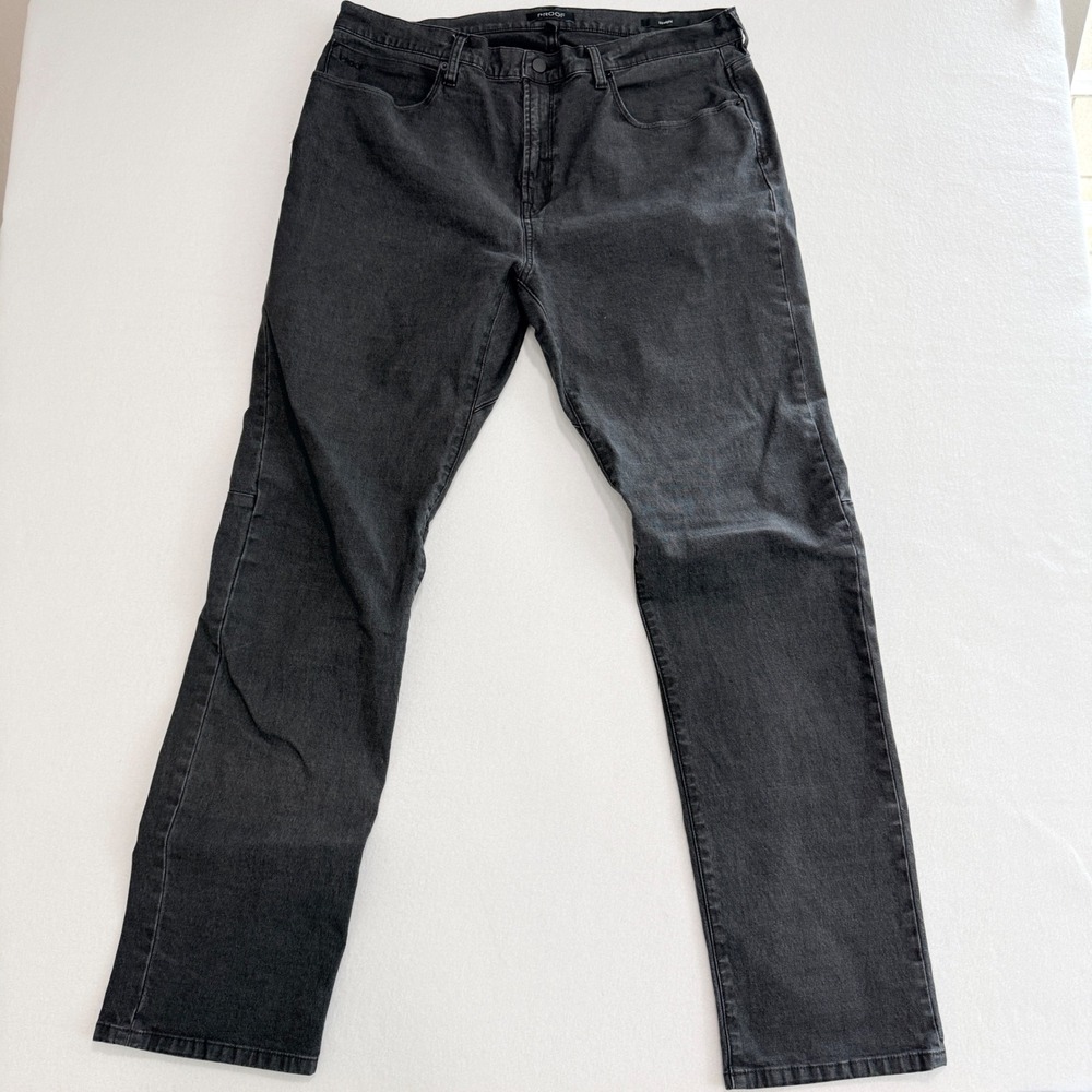 Huckberry Proof Straight Leg Pants 38x34Black Minimalist Streetwear Workwear